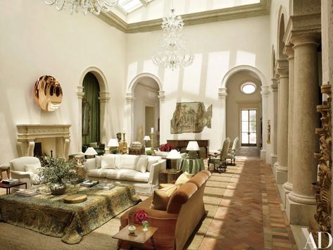 Italian Style Home, Atelier Am, Las Vegas Homes, Tuscan Design, Italian Interior Design, Italian Interior, Under The Tuscan Sun, Italian Home, Modern Restaurant