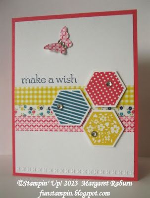 Hexagon Cards, Garden Butterfly, Washi Tape Cards, Butterfly Cards, Punch Cards, Card Sketches, Card Tags, Creative Cards, Paper Cards