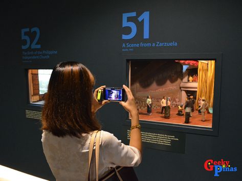 Ayala Museum: The Philippine History Augmented Reality Diorama Experience | Geeky Pinas Ayala Museum, Museum Exhibition Design Display, Augmented Reality Art, History Exhibition, Philippine History, Instructional Materials, Minerals Museum, Museum Exhibition Design, History Wall