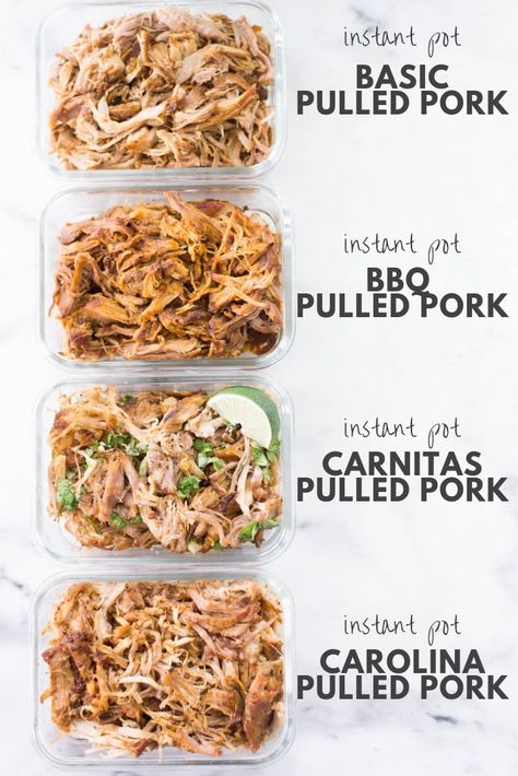 Instant Pot Pulled Pork, Bbq Pulled Pork Recipe, Daging Babi, Instant Pot Pork, Pulled Pork Recipes, Pork Recipe, Bbq Pulled Pork, Instant Pot Dinner Recipes, Easy Instant Pot Recipes