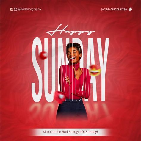 Happy Sunday Happy Sunday Flyer Design Ideas, Happy Sunday Flyer Design, Events Calendar Design, Sunday Flyer Design, Flyers Design, Church Poster Design, Beauty Salon Logo, Flyer Design Inspiration, Media Design Graphics