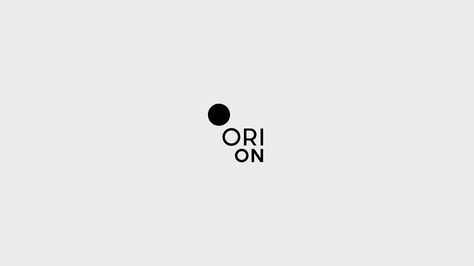 Orion Logo Minimal Logos Inspiration, Dot Logo, Typo Logo, Visual Poetry, Minimal Logo, Fashion Logo, Monogram Logo, Logo Maker, Logo Inspiration