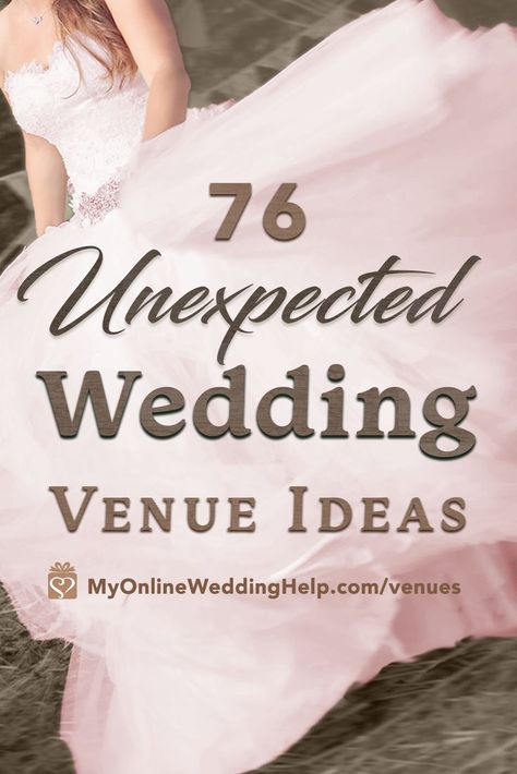 76 unique, different wedding venue ideas. As well as FAQ and some considerations before booking a  non-traditional venue. Read and comment your own nontraditional ideas. See them all only on the MyOnlineWeddingHelp.com blog. #NonTraditionalWedding #WeddingIdeas #WeddingVenues Traditional Wedding Favours, Wedding Venue Ideas, Alternative Wedding Venue, Hot Potato, Buffet Style, Food Buffet, Non Traditional Wedding, Wedding Help, Unconventional Wedding