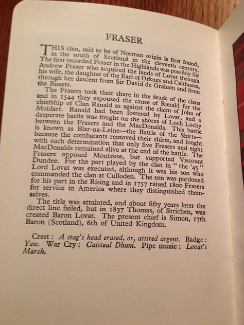 Clan Fraser, ancestry Clan Fraser Of Lovat, Derek Jacobi, Outlander Books, Fraser Tartan, Fraser Clan, Scotland History, Great Scot, Outlander Book, Outlander Jamie