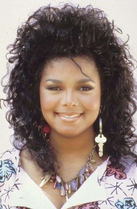 Janet Jackson Craziest Outfits - Janet Jackson Best Looks 80s Hairstyles Black Women, Janet Jackson 80s, Janet Jackson Unbreakable, 80s Hairstyles, Ms Jackson, Jo Jackson, Sound Board, Hairstyles Black Women, 80s Hair