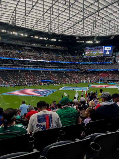 soccer game, las vegas, allegiant stadium, mexico, mexico vs panama, mexico vs usa, usa vs canada, fútbol, vegas, soccer stadium Usmnt Soccer, Allegiant Stadium, Football Girlfriend, Building Aesthetic, Soccer Stadium, Mo Money, Soccer Game, Allegiant, Soccer Games