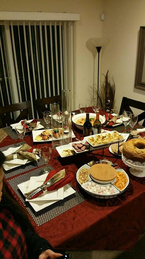 Noche Buena Dec. 2015 Food Set Up, Table Settings, Christmas, Quick Saves