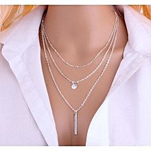 Buy Women's Pendants Products Online in Nigeria | Jumia Feather Pendant Necklace, Necklace Chain Types, Layered Choker Necklace, Bar Pendant Necklace, Layered Chokers, Feather Pendant, Beaded Choker, Gold Fashion, Copper Jewelry