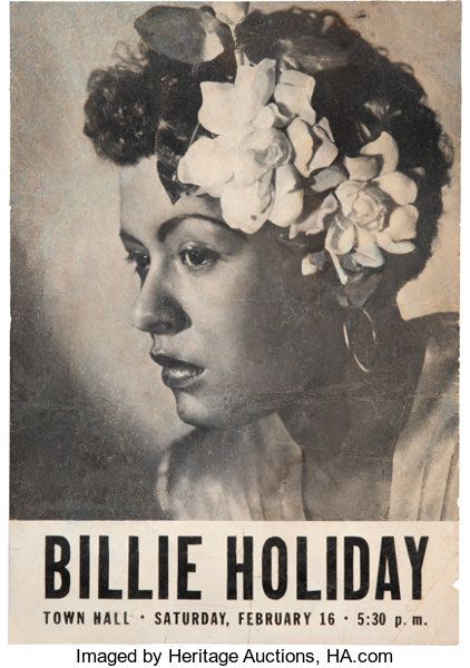 Billy Holiday, Terrence Loves You, Concert Poster Art, Lady Sings The Blues, Jazz Poster, Holiday Poster, Billie Holiday, My Funny Valentine, Concert Poster