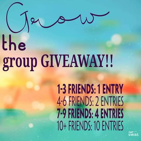 Grow the group Tupperware Interactive Posts, Grow Group Giveaway, Scentsy Vip Group Name Ideas, Grow The Group Giveaway Scentsy, Scentsy Giveaway Ideas Facebook, Beauty Group Engagement Post, Mary Kay Grow The Group, Grow The Group Graphic, Grow My Group Giveaway