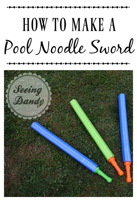 How To Make A Pool Noodle Sword - Seeing Dandy Pool Noodle Swords Diy, Pool Noodle Swords, Kingdom Vbs Crafts, Noodle Crafts, Kingdom Vbs, Noodles Ideas, Noodle Art, Children Church, Course Ideas