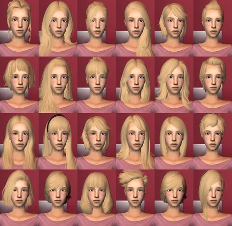 These are 50+ custom hairs across all ages and genders using my Maxoid Hair System. What is the Maxoid Hair System, you may ask? Well, I'm glad you asked! Sims 2 House, The Sims 4 Cabelos, Sims 2 Hair, Sims 3 Mods, Texture Hair, Sims Free Play, Sims Games, The Sims 2, Sims4 Clothes