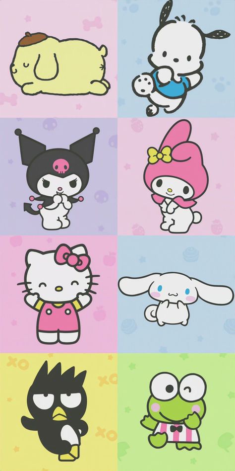 Hello Kitty Desenho, Tapeta Hello Kitty, ليلو وستيتش, 헬로키티 배경화면, Tapeta Z Hello Kitty, Lukisan Comel, Images Hello Kitty, Karakter Sanrio, Walpaper Hello Kitty