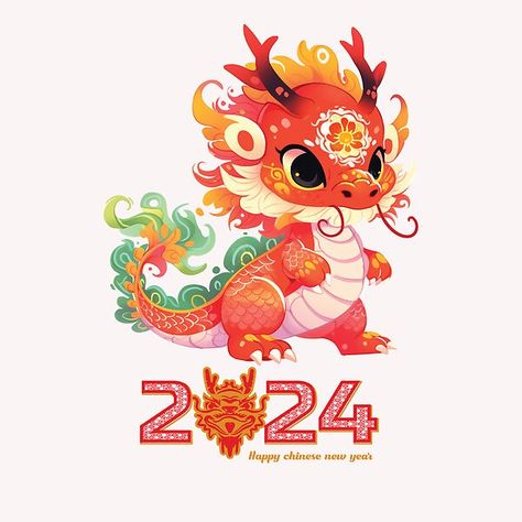 Happy chinese newyear 2024 by opalnaka | Redbubble Cute Chinese New Year Dragon, Lunar New Year Dragon Drawing, Chinese New Year Dragon Wallpaper, Chinese New Year Year Of The Dragon, Happy Cny 2024, Chinese New Year Illustration 2024, Lunar New Year 2024 Dragon, Dragon Chinese New Year Illustration, Chinese Dragon Illustration Cute