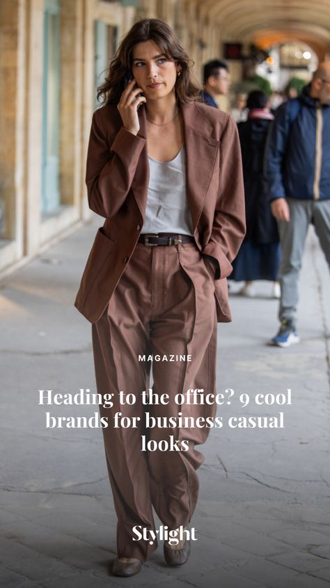 Heading back to the office and you're not sure what to wear? Check out these 9 cool brands that offer great options for business casual looks. Chic, polished, trendy, and professional. 

#businesscasual #officewear #officeoutfit #workwear #officecore #workoutfit Business Casual Looks, What To Wear To Work, Fashion Business Casual, Wear To Work, Work Looks, Looks Chic, Best Brands, Office Outfits, Office Wear