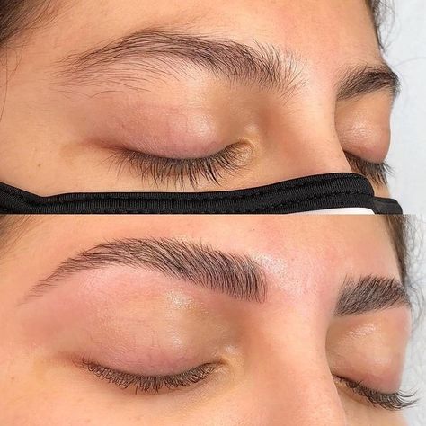 Mircoblading Eyebrows, Eyelash Lift And Tint, Eyebrows Goals, Eyebrow Lift, Brow Styling, Flot Makeup, Eyebrow Makeup Tips, Eyelash Lift, Waxed Eyebrows