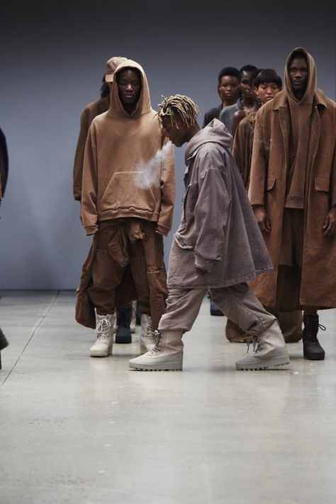 Ian Connor for Yeezy Season II. Yeezy Season 1, Yeezy Collection, Yeezy Season 2, Ian Connor, Kanye Yeezy, Yeezy Fashion, Yeezy Outfit, Yeezy Season, Style Japonais