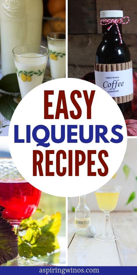 Homemade Liqueurs You Can Make as Gifts | Homemade Liqueurs |  Make Moonshine | How to Make Your Own Liqour| How to Make Your Own Booze | #gifts #alcohol #homemade #booze via @aspiringwinos Homemade Holiday Liquor, Homemade Liquors Liqueurs, Homemade Bottled Gifts, Homemade Liquor Recipes Christmas Gifts, How To Make Your Own Alcohol, Home Made Alcohol Gifts, Christmas Liqour Ideas Gift, Diy Liquor Gifts, Diy Booze Gifts