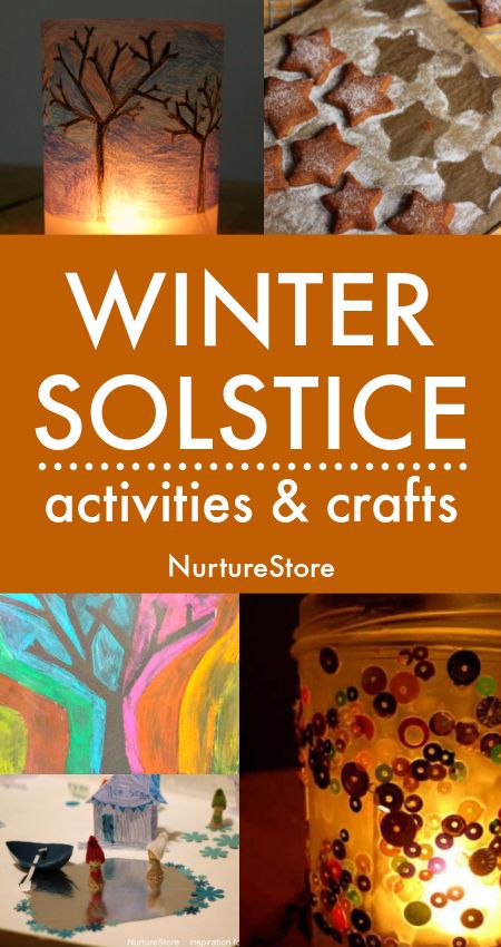 Celebrate the Winter Solstice with children with these winter solstice lessons, crafts and art projects, winter themed walks and solstice food ideas Preschool Winter Solstice Activities, Winter Solstice Ornaments Diy, Winter Solstice Painting, Finland Crafts For Kids, Winter Waldorf Crafts, Winter Solstice Art For Kids, Winter Solstice Decorations Diy, Winter Solstice For Kids, Yule Activities For Kids