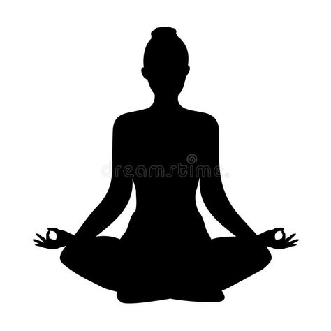 Yoga. lotus position silhouette. vector shape. Yoga. lotus position silhouette. vector yoga shape royalty free illustration Lotus Position Yoga, Yoga Poster Drawing, Pose Silhouette, Yoga Silhouette, Yoga Png, Lotus Pose Yoga, Yoga Tree Pose, Yoga Painting, Yoga Cartoon