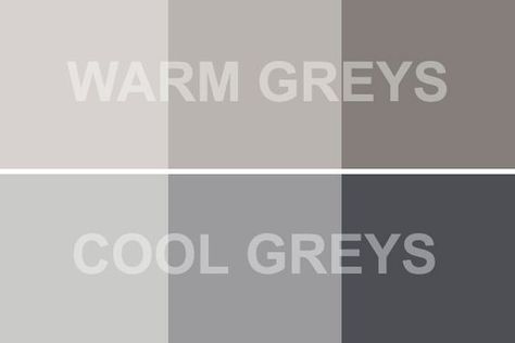 warm versus cool gray Interior Paint Colors Schemes, Grey Paint, Design Seeds, Interior Paint Colors, Shades Of Gray, Paint Colors For Home, Living Room Grey, Painting Bathroom, Living Room Paint