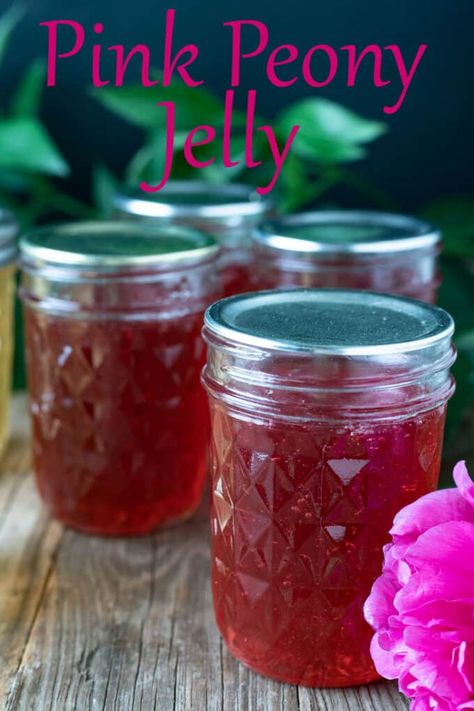 This Peony Jelly is an exquisite tasting, mildly floral jelly that is great for gift giving and just enjoying on your morning toast. Peony Jelly, Gnudi Recipe, Sweet Spreads, Rose Petal Jam, Morning Toast, How To Make Rose, Jam And Jelly, Jelly Recipes, Cake Fillings