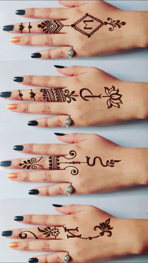 Henna Mehndi Tattoo, Mehandi Art Design, Mehndi Designs In Easy Way, S Design Mehndi, Mehandi Designs For Hands Stylish, Easy Teej Mehndi Designs, Breslate Mehndi Design, Easy Mahindi Desine, How To Draw Mehandi Design