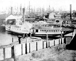 Nostalgic Photography, Barbary Coast, San Francisco Photos, Row Boats, Places In California, California History, Ferry Boat, Golden Gate Park, Boat Painting