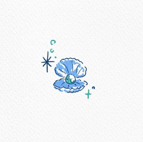 Ocean Drawing, Tato Henna, Dibujo Simple, Cute Blue Wallpaper, Wallpaper Doodle, Cute Doodles Drawings, Cute Doodle Art, Mini Drawings, Cute Easy Drawings