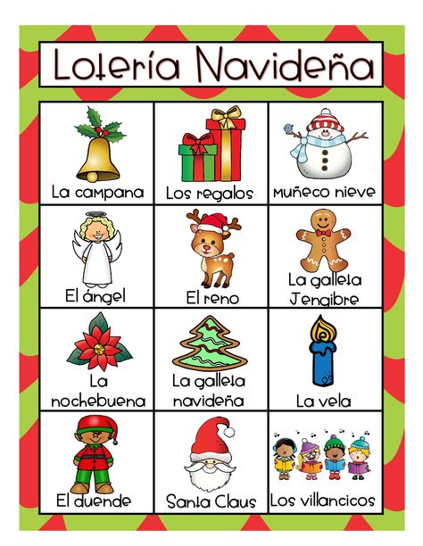 LOTERIA NAVIDEÑA bingo 2020_page-0010 - Orientación Andújar - Recursos Educativos Christian Christmas Crafts, Christmas Bingo, Mexican Traditions, Christmas Crafts For Toddlers, Christian Christmas, Kids Church, Christmas Games, Indie Kids, Christmas Love