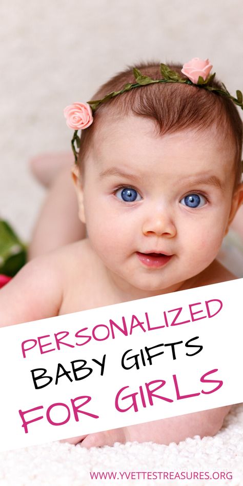 Personalized Baby Gifts For Girls are special and unique baby gift ideas. A personalized baby gift is a gift that can be kept as a memento. #personalizedbabygiftsforgirls #babygiftideas #giftsforbabygirl #babyshower @yvettestreasures Personalized Baby Gifts Girl, Sentimental Gifts For Baby Girl, Baby Girl Personalized Gifts, Baby Gifts Personalized, Baby Personalized Gifts, Personalized Baby Girl Gifts, Diy Personalized Baby Gifts, Diy Baby Girl Gifts, Baby Girl Cricut Ideas