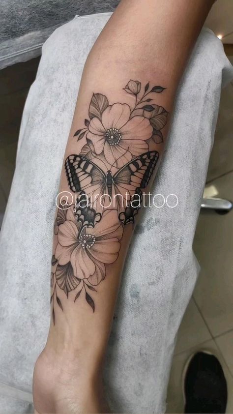 Floral e Borboleta #floraltattoo #tattoo #flowertattoo #borboletattoo #botanicatattoo #ornamentaltat in 2022 | Butterfly tattoo, Tattoos, Arm tattoo Anemone Tattoo, Arm Tattoos For Women Forearm, Forearm Cover Up Tattoos, Flower Leg Tattoos, Scottish Tattoos, Crest Tattoo, Cosmos Tattoo, Rose And Butterfly Tattoo, Butterfly With Flowers Tattoo