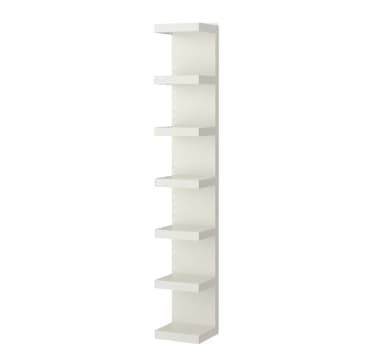 Lack Wall Shelf, Lack Shelf, Ikea Lack Shelves, Billy Ikea, Ikea Regal, Shallow Shelves, White Wall Shelves, Wall Shelf Unit, Ikea Lack