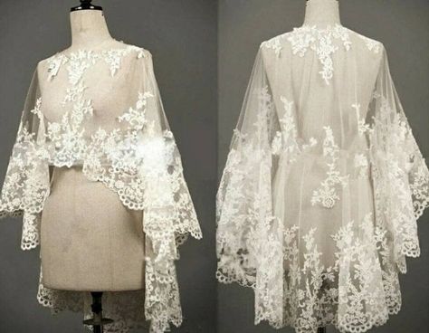 Bridal Bolero Jacket, Shawl White, Ivory Bride, Lace Cape, White Lace Fabric, Elegant Shawl, Bolero Wedding, Bridal Bolero, Lace Bolero