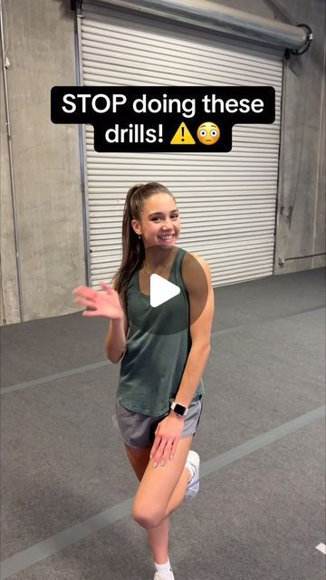 Rylie Shaw on Instagram: "I’ve definitely done all of these before but oh well 🤷‍♀️ . . #tumbling #flips #gymnastics #gymnast #cheer #cheerleader #dance #acro #tricks #tutorial #advice" What To Wear To Tumbling Practice, Gymnastics Practice Hairstyles, Kip Drills Gymnastics, Gymnastics Skills For Beginners, How To Do Gymnastics Tricks, Gymnastics Team Pictures, Cool Gymnastics Tricks Easy, How To Get More Flexible, Cool Gymnastics Tricks