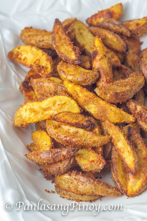 Crispy Yukon Gold Potato Wedges Yukon Gold Recipes, Crispy Yukon Gold Potatoes, Yukon Gold French Fries, Yukon Gold Potato Recipes, Yukon Gold Potato Recipe, Yukon Potato Recipes, Gold Potatoes Recipe, Recipes With Cheese, Gold Potato Recipes