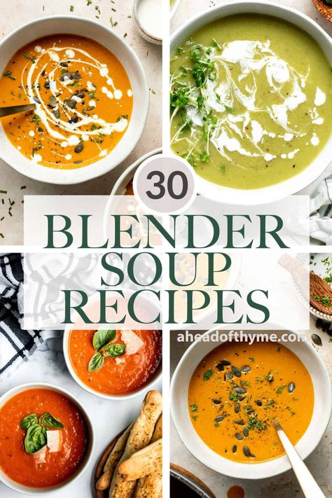 Easy To Digest Soup, Full Liquid Diet Ideas, Jaw Surgery Recipes, Vegan Soft Foods, Soft Dinners After Dental Surgery, Liquid Diet Recipes Jaw Surgery, Blender Soup Recipes, Puree Soup Recipes, Blended Soup Recipes