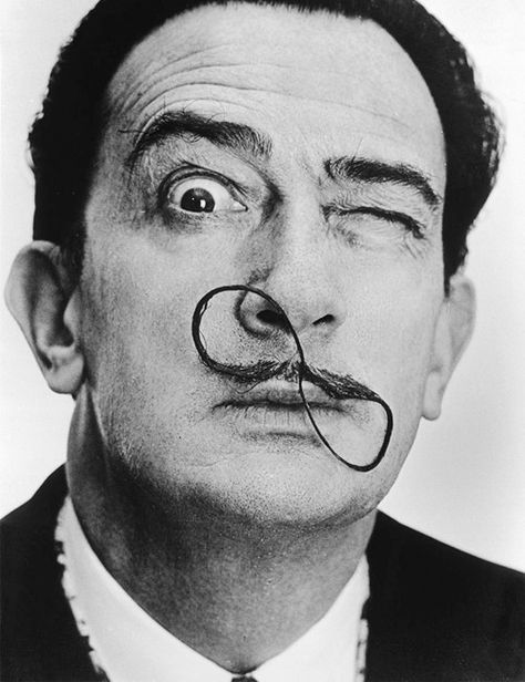 HAPPY BIRTHDAY SALVADOR DALİ!! _ Salvador Domingo Felipe Jacinto Dalí i Domènech, kısaca Salvador Dalí (d. 11 Mayıs 1904 – ö. 23 Ocak 1989), Katalan sürrealist ressam. __ Salvador Domingo Felipe Jacinto Dalí i Domènech, 1st Marqués de Dalí de Pubol (May 11, 1904 – January 23, 1989), known as Salvador Dalí (/ˈdɑːli/;[1] Catalan: [səɫβəˈðo ðəˈɫi]), was a prominent Spanish surrealist painter born in Figueres, Catalonia, Spain. Salvatore Dali, Philippe Halsman, Dali Art, Max Ernst, Moustaches, Joan Miro, Foto Vintage, Salvador Dali, 인물 사진