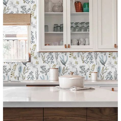 Peel and stick tile backsplash