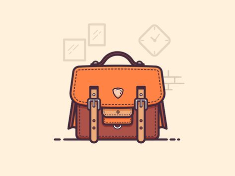 Office Bag shared via https://chrome.google.com/webstore/detail/design-hunt/ilfjbjodkleebapojmdfeegaccmcjmkd?ref=pinterest Vijay Verma, Bag Illustration, Flat Design Illustration, Outline Illustration, Detail Design, Office Bag, Affinity Designer, Best Web Design, Simple Illustration