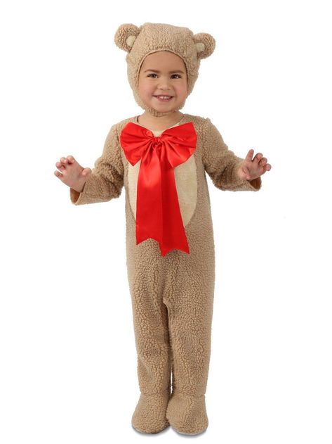 Toddler Cuddly Teddy Bear Costume #Cuddly, #spon, #Affiliate, #Costume, #Teddy #Sponsored Kids Bear Costume, Teddy Outfit, Teddy Bear Costume, Diy Teddy Bear, Hooded Jumpsuit, Halloween Princess, Bear Halloween, Cuddly Teddy Bear, Bear Costume