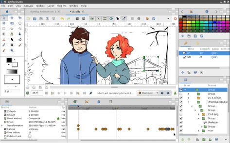 The Top 3 Free 2D Animation Software Tools in 2018 Synfig Studio, Animation Software Free, Best Animation Software, Animated Video Maker, Animation Maker, Animation Software, Animation Programs, Learn Animation, Animation Tools