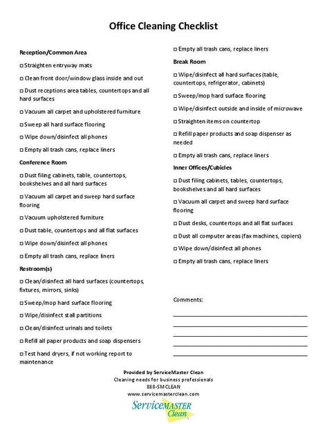 Office Cleaning Checklist, Cleaning Service Checklist, Cleaning Contracts, Cleaning Checklists, Cleaning Checklist Template, Cleaning Checklist Printable, Clean Workspace, Professional House Cleaning, Office Cleaning Services