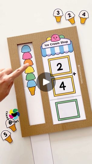 973K views · 11K reactions | Ice Cream Math Fun” - Printable Addition and Subtraction Activity is here to sweeten up your child’s learning journey! 

Perfect for parents and educators, this activity helps children develop essential math skills while having fun with ice cream-themed visuals. 

Visit our Etsy store now to grab your copy and let the learning scoops begin! 🍦✨ #kidsactivities #earlychildhoodeducation #learningisfun #mathforkids #EarlyMath #EducationalPrintables | Chanafavors | Janapriyan Levine · Friday Memes And Chicken Wingz Ice Cream Addition, Simple Addition Activities Preschool, Addition Activities Preschool, Math Games Addition, Ice Cream Math, Addition And Subtraction Games, Maths Tlm, Subtraction Activity, Friday Memes