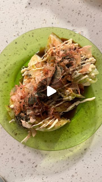 Sarah Huang Benjamin 黄代元 on Instagram: "Okonomiyaki is a crowdpleaser for a reason! Crisp edges, fluffy insides, etc etc. BUT what I like about it is the copious amount of shredded cabbage, so… I decided to cut out the middleman and just make Okonomiyaki-flavoured Cabbage!⁣
⁣
All I do is sear the cabbage wedges in some oil on both sides, until nice and brown, then I pour a little bit of water and salt in the pan and cover it, to steam the cabbage for 5-10 minutes. Once the water is cooked off, I top the cabbage wedges with tonkatsu sauce, kewpie mayo, bonito flakes and seaweed powder.⁣
⁣
This is a great side dish but you could also add some protein and make this a full meal. Trust me, it hits the spot - and it comes together in like 15 minutes tops." Edges Fluffy, Seaweed Powder, Cabbage Wedges, Kewpie Mayo, Bonito Flakes, Tonkatsu Sauce, Shredded Cabbage, Cook Off, Full Meal Recipes