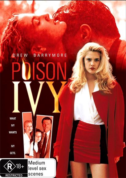 Poison Ivy (1992) - Drew Barrymore, Tom Skerritt, Sara Gilbert, Cheryl Ladd Poison Ivy Movie, Poison Ivy 1992, The Lobster Movie, Best Indie Movies, Gossip Girl Episodes, Tom Skerritt, Indie Movie Posters, Sara Gilbert, Cheryl Ladd