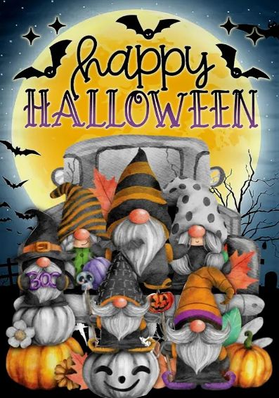 Crafts For Halloween, Happy Halloween Pictures, Diamond Dots, Diamond Art Kits, Gem Art, Halloween Gnome, Art And Crafts, Diy Rhinestone, Gems Art