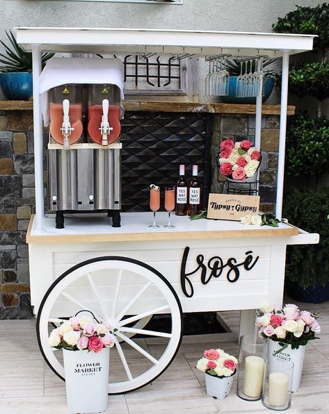 Mobile Coffee Cart, Mobile Coffee, Decoration Evenementielle, Coffee Cart, Ice Cream Cart, Coffee Carts, Mobile Bar, Juice Bar, Wedding Bar