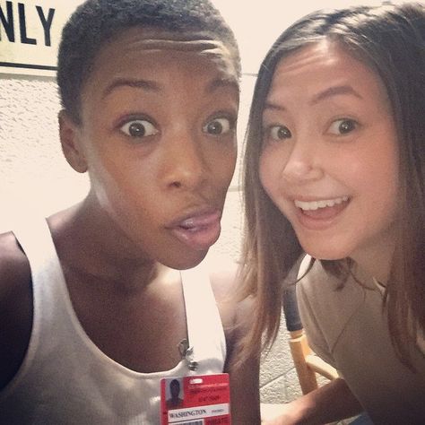 Soso And Poussey, Oitnb Cast, Kimiko Glenn, Samira Wiley, Animals Tattoos, Orange Is The New, Orange Is The New Black, Film Serie, Wedding Humor