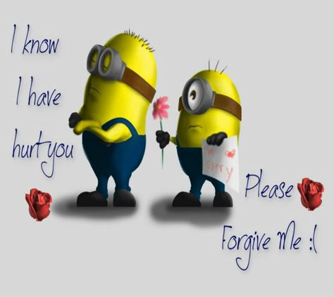 Facebook Wallpaper, Minion Photos, Minions 1, Funny Facebook, Minion Pictures, Minions Love, Friday Quotes, Minions Despicable Me, Please Forgive Me